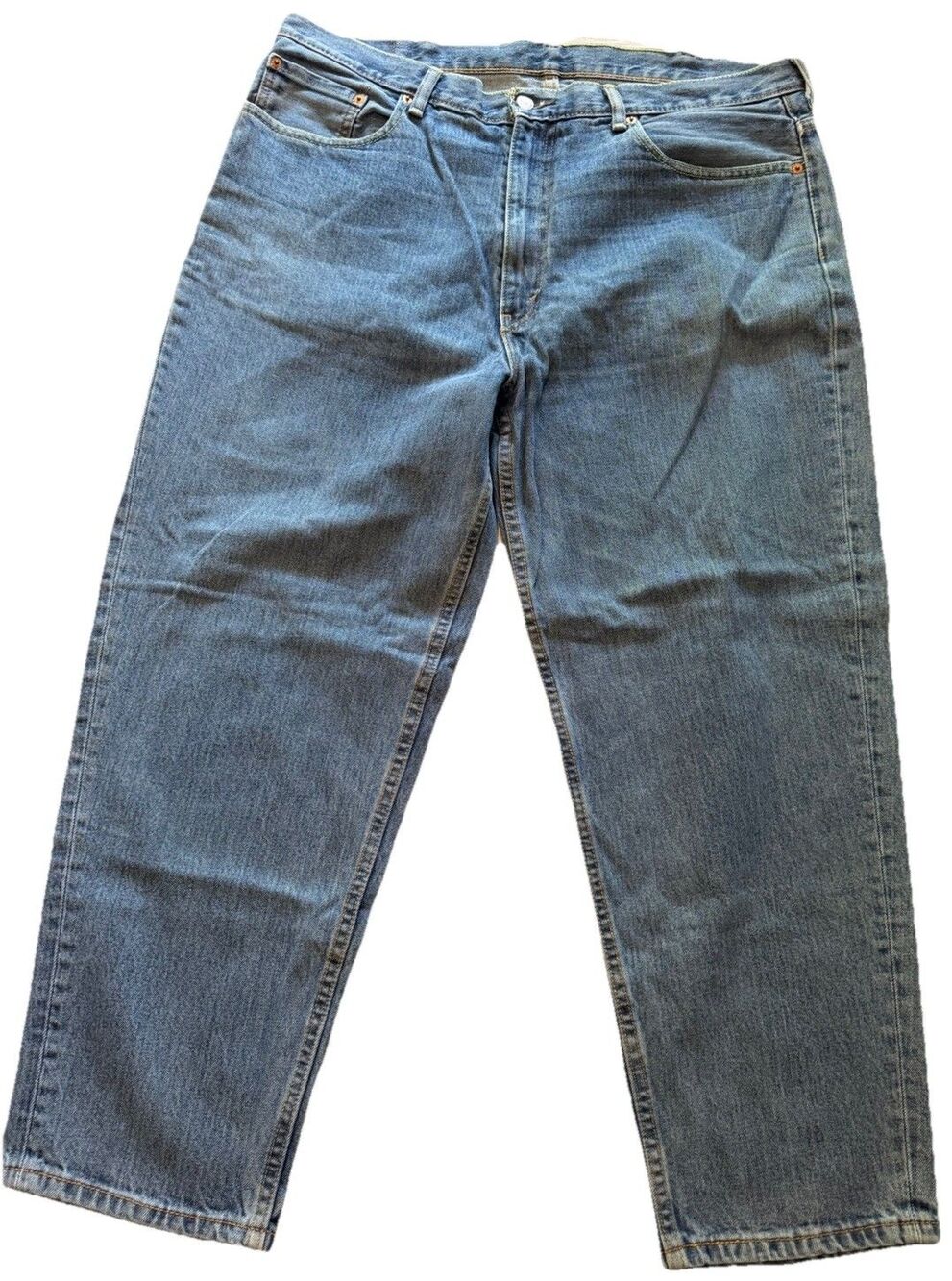 Levi's 560 Jeans Mens 40x30 Blue Loose Fit Tapered Leg Medium Wash Denim Cotton